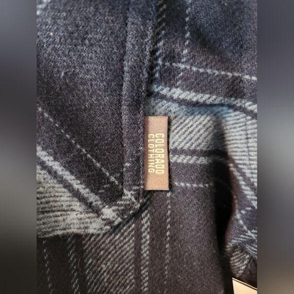 NWT COLORADO CLOTHING FLANNEL SHIRT WITH POCKETS - Picture 6 of 9